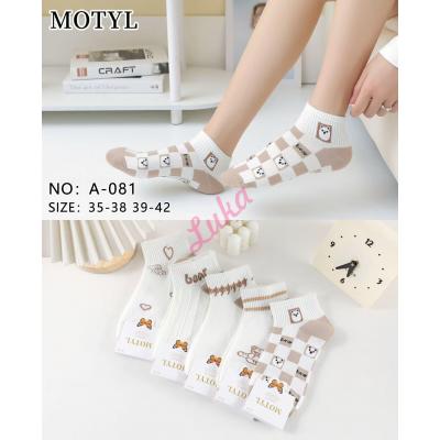 Stopki damskie Motyl A-081