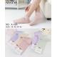 Women's low cut socks Motyl A-087