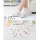 Women's low cut socks Motyl A-089