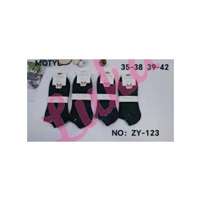 Women's low cut socks Motyl A-105