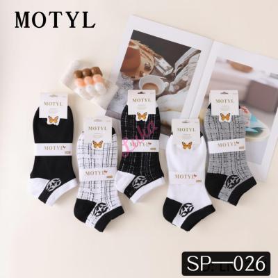 Women's low cut socks Motyl ZY-123
