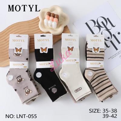Skarpety damskie Motyl LNT-055