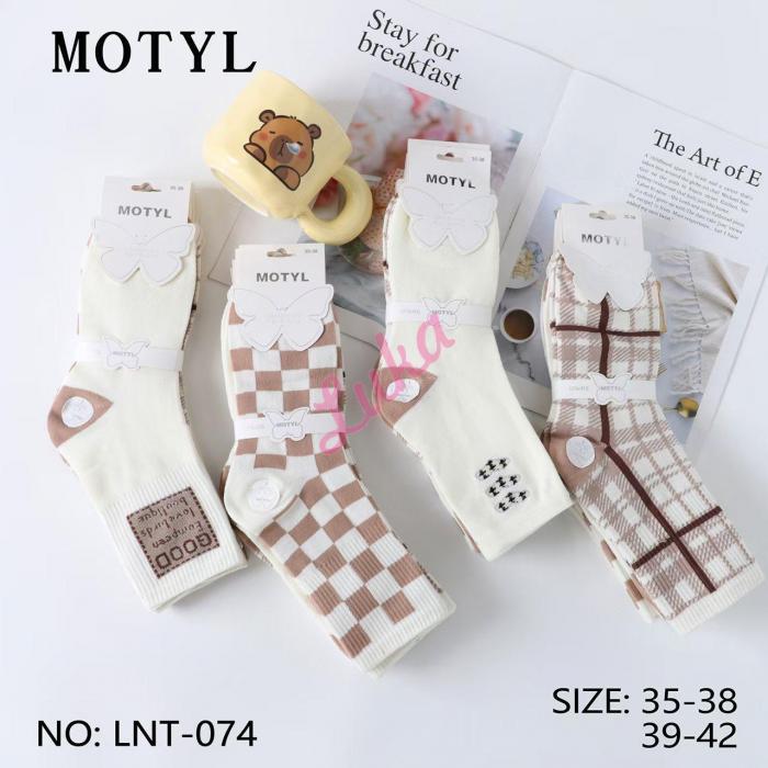 Women's socks Motyl LNT-075