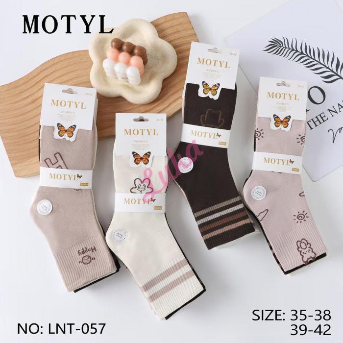 Skarpety damskie Motyl LNT-058