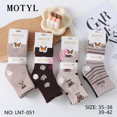 Skarpety damskie Motyl LNT-051