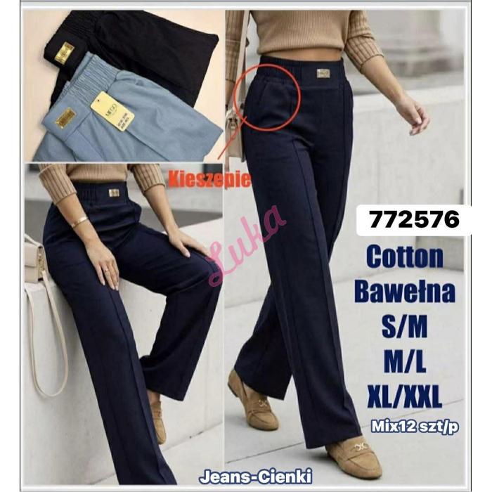 Women's pants NOO-77967D-4