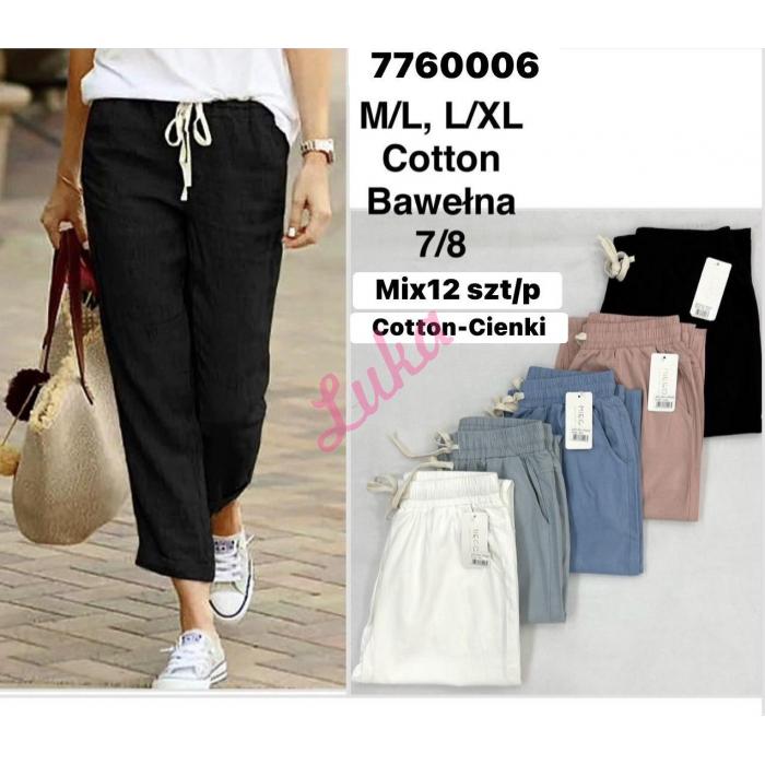 Women's pants NOO-77620F