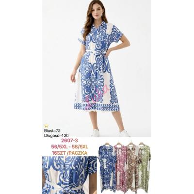 Women's dress Ellen Rose KOD-2607-3