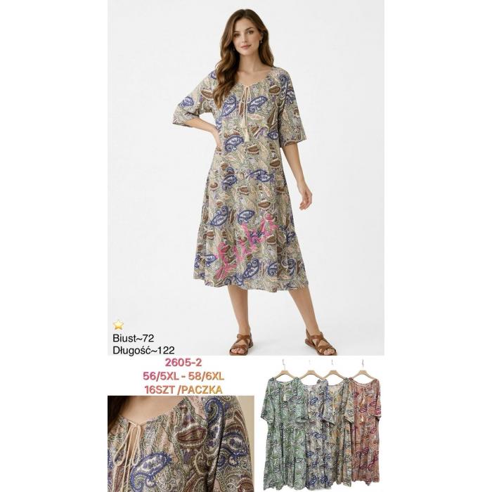 Women's dress Ellen Rose KOD-2605-3