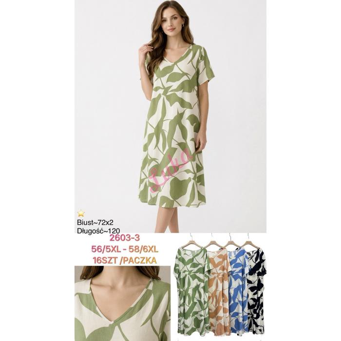 Women's dress Ellen Rose KOD-2609-2