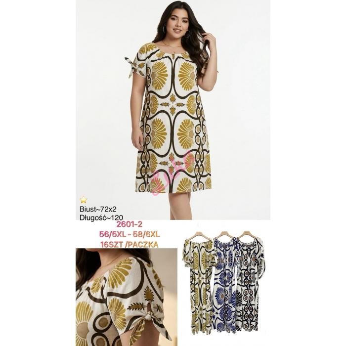 Women's dress Ellen Rose KOD-2602-2