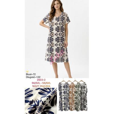 Women's dress Ellen Rose KOD-2603-2