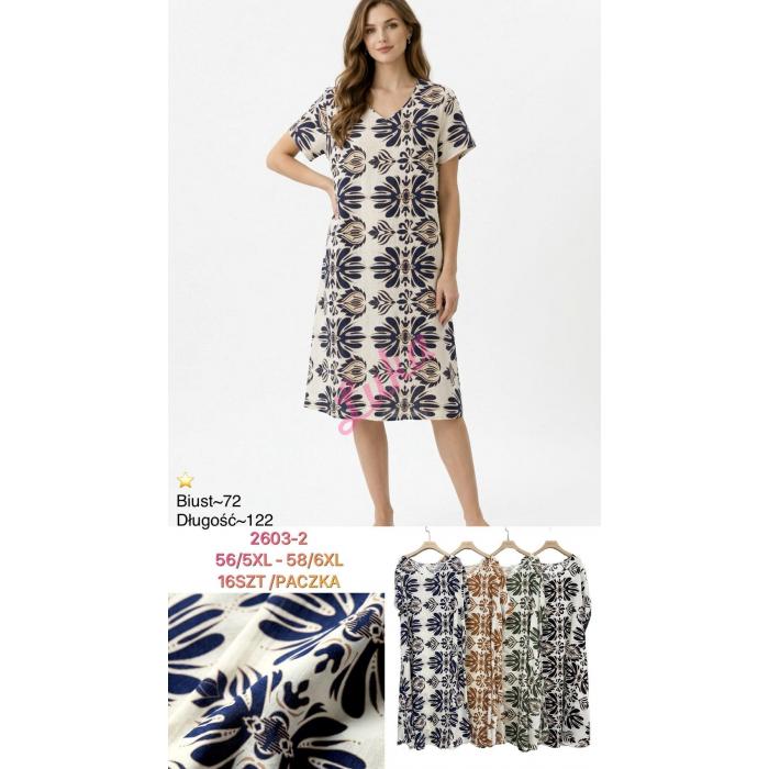 Women's dress Ellen Rose KOD-2602-1