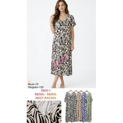 Women's dress Ellen Rose KOD-2603-1