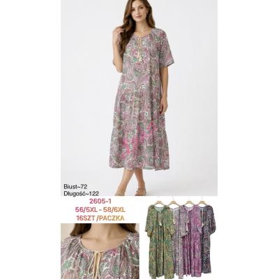 Women's dress Ellen Rose KOD-2605-1