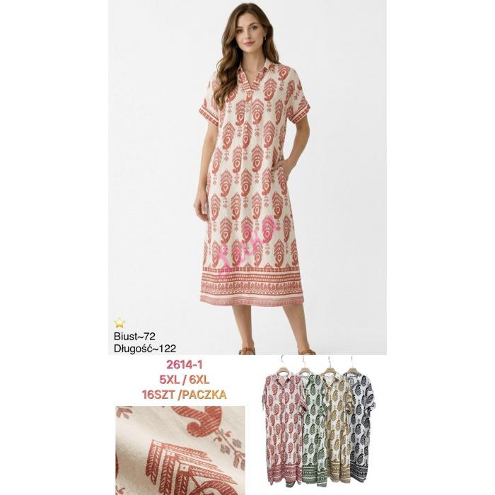 Women's dress Ellen Rose KOD-2614-2