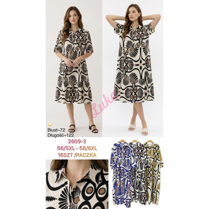 Women's dress Ellen Rose KOD-2614-1