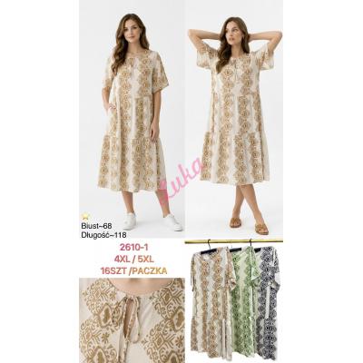 Women's dress Ellen Rose KOD-2610-1