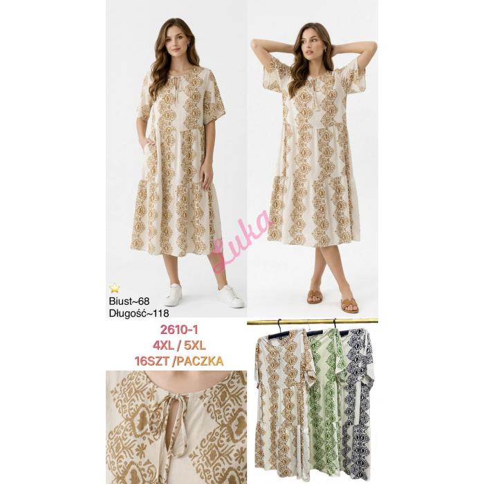 Women's dress Ellen Rose KOD-2609-3