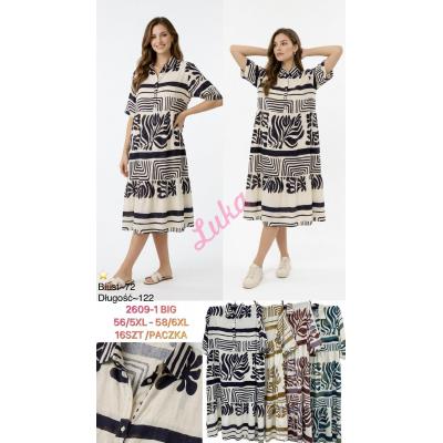 Women's dress Ellen Rose KOD-2609-1