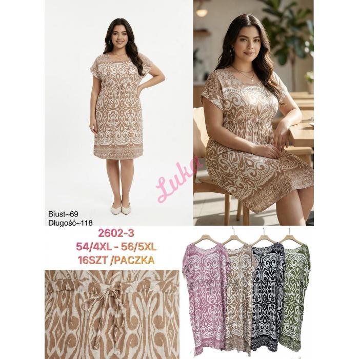 Women's dress Ellen Rose KOD-2601-3