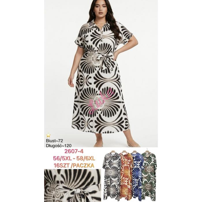 Women's dress Ellen Rose KOD-2610-2