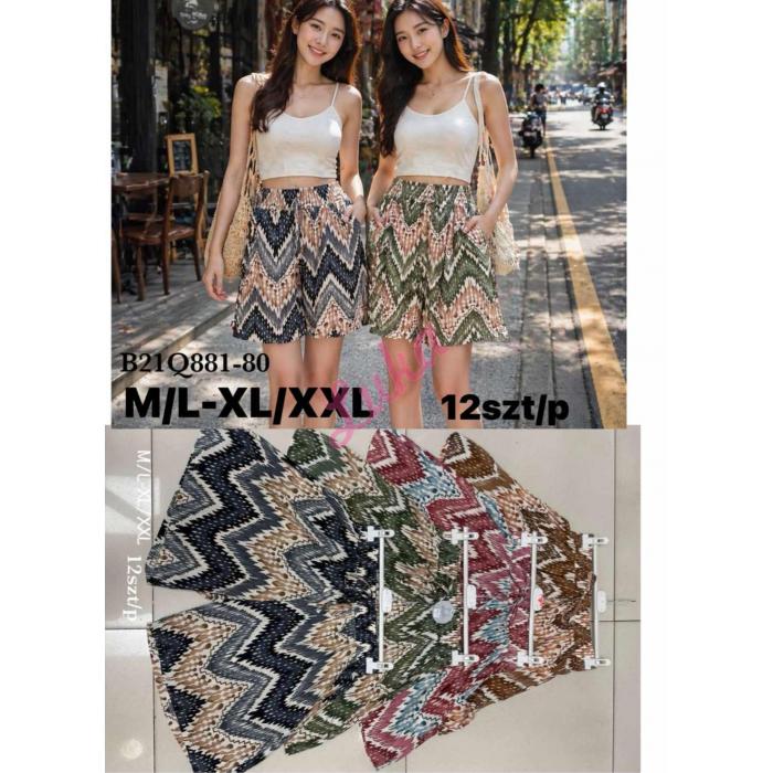 Women's shorts NO-B21923-1