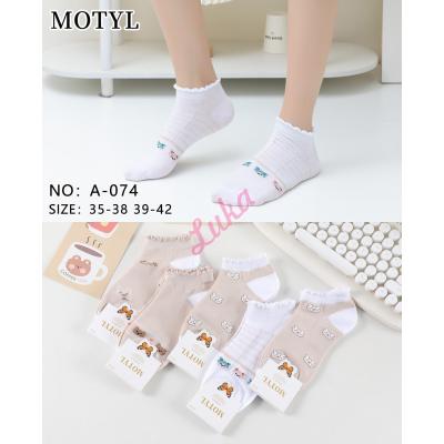 Women's socks Motyl A-074