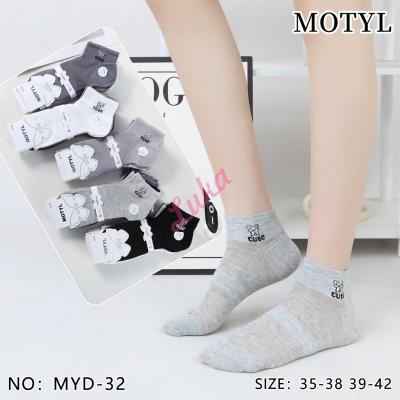 Women's low cut socks Motyl MYD-32