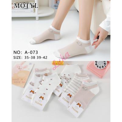 Skarpety damskie Motyl A-074