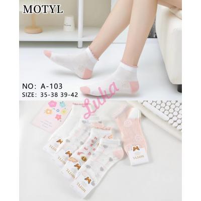 Skarpety damskie Motyl A-053