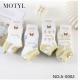 Women's low cut socks Motyl A-0011
