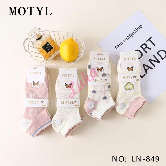 Stopki damskie Motyl LN-848