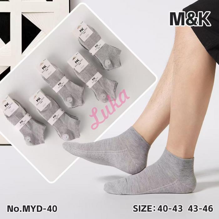 Men's low cut socks M&K MYD-42