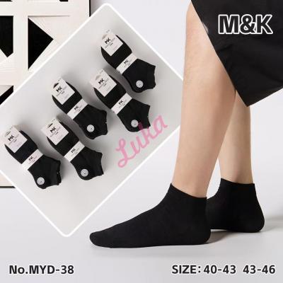 Men's low cut socks M&K MYD-40