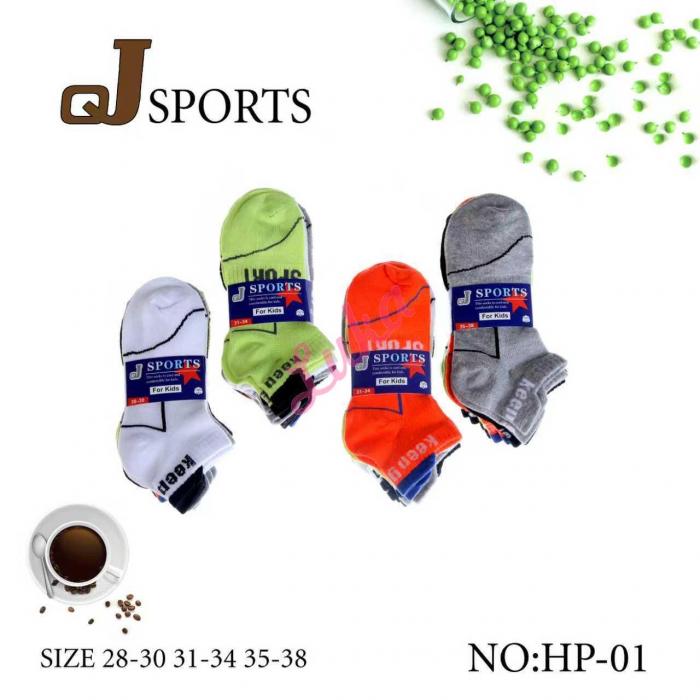 Kid's low cut socks Motyl LN-918