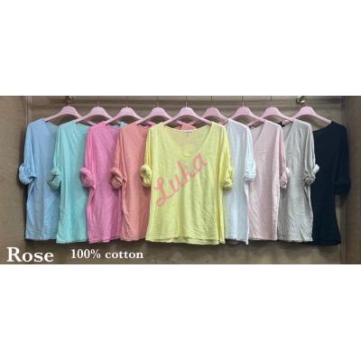 Bluzka damska Moda Italia ROS-304