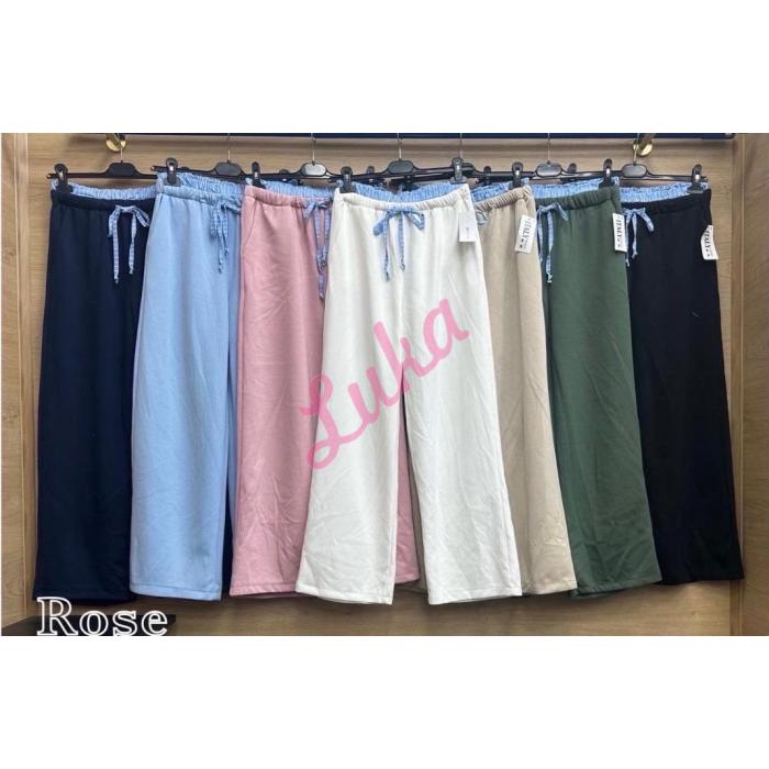 Spodnie damskie Moda Italia ROS-010