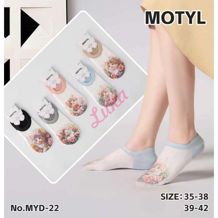 Stopki damskie Motyl MYD-19