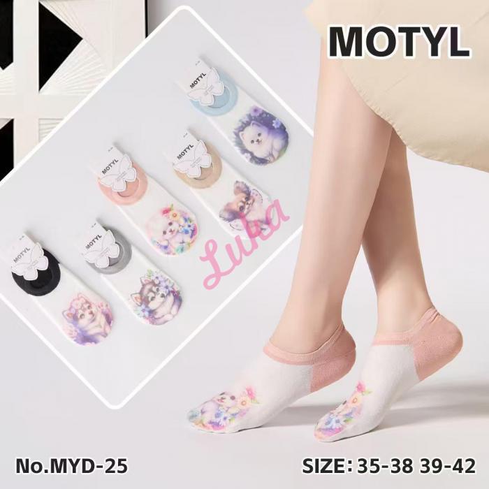 Women's low cut socks Motyl MYD-24