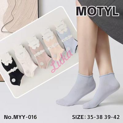 Skarpety damskie Motyl HBN-001
