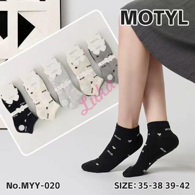 Skarpety damskie Motyl MYY-017