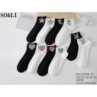 Women's Socks So&Li QY008-15