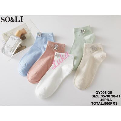 Women's Socks So&Li QY008-25