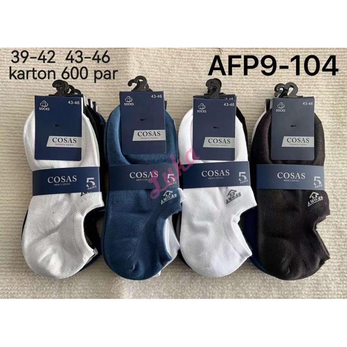 Men's low cut socks Cosas LB25-03 ABS