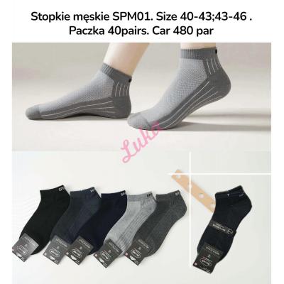 Men's Socks D&A Silver SPM-04