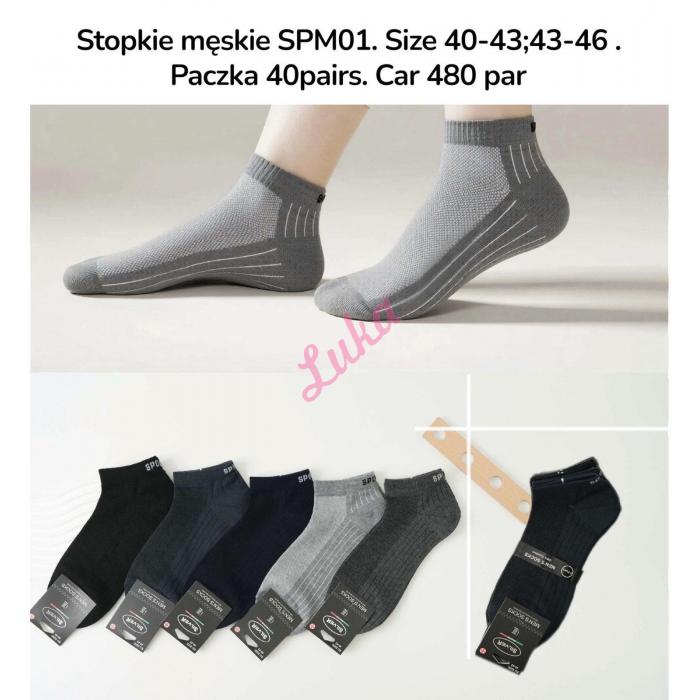 Men's Socks D&A Silver SPM-04