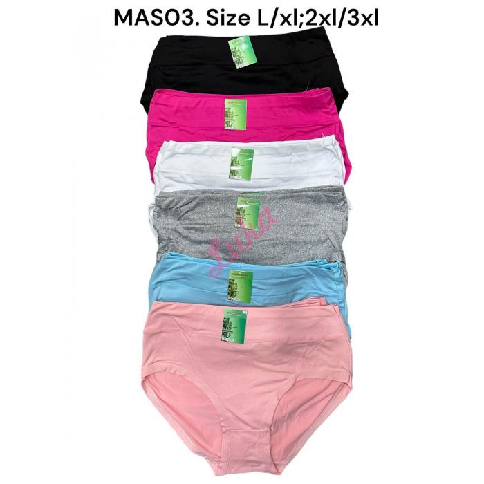 Women's bamboo panties MAS05