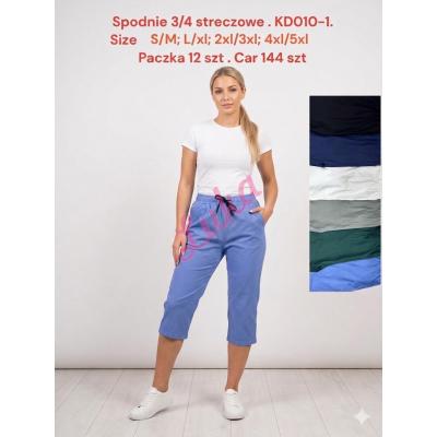 Spodnie damskie D&A KD010-1