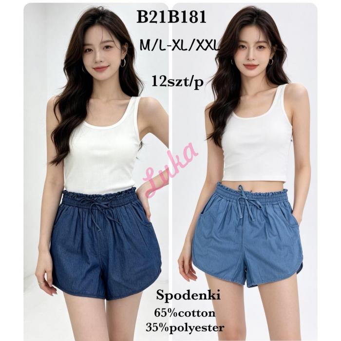 Women's shorts NO-B21586